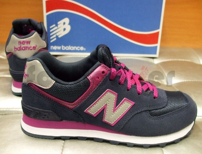 Scarpe New Balance 574 WL574NP Donna Sneaker Navy TG 38  