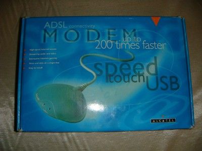 ALCATEL Speed Touch USB ADSL Modem 3EC18607HHAA01 NIB  