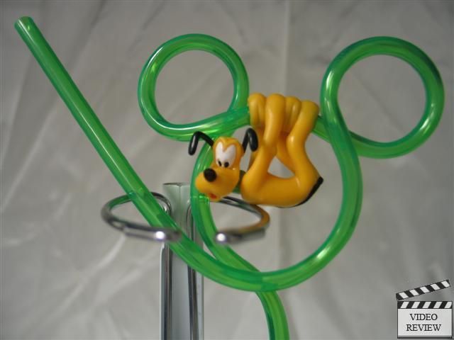 Pluto sipper straw, Disney; Applause Mickey Mouses Dog  