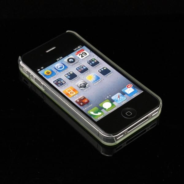 White Hard Back Case Cover For Apple Iphone 4 4G 4S Free Screen 