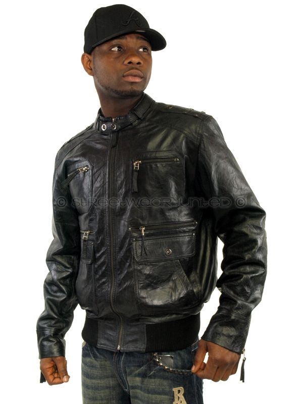 Aviatrix Ryder Biker Style Genuine Full Leather Jacket  