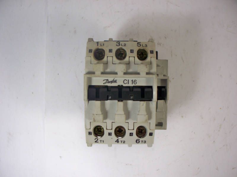 Danfoss Contactor 16a 600v 3p Type CI 16  WOW   