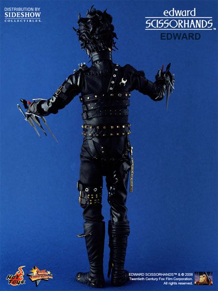 HOT TOYS EDWARD SCISSORHANDS Johnny Depp Figure MISB  