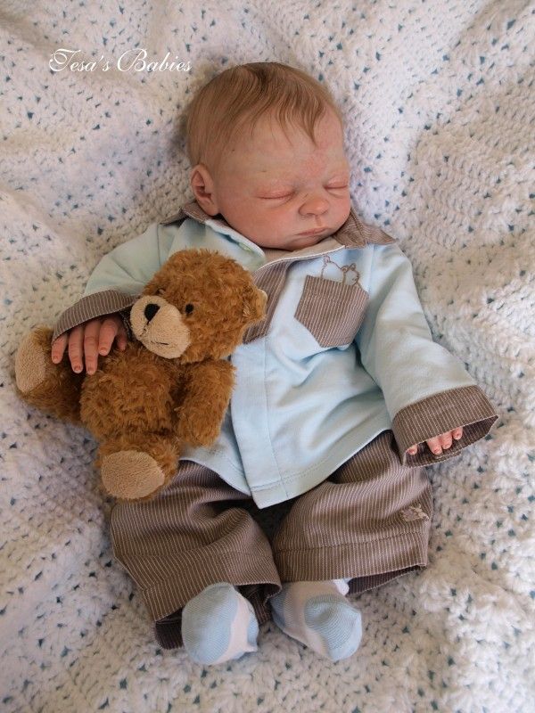 Tesas Babies ~ Reborn Baby Boy ~ Marita Winters LE Teddi Sculpt 