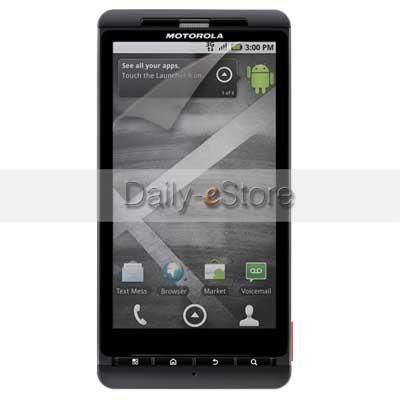 Clear LCD Screen Protector For Motorola Droid X MB810  