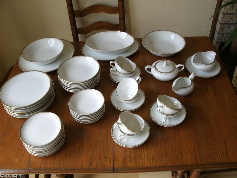 Vintage Royalton China Translucent Porcelain 55 Pcs  