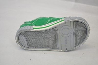 STRIDE RITE CALEB (CMV) GREEN CANVAS INFANT BOYS SNEAKER $30 5M  