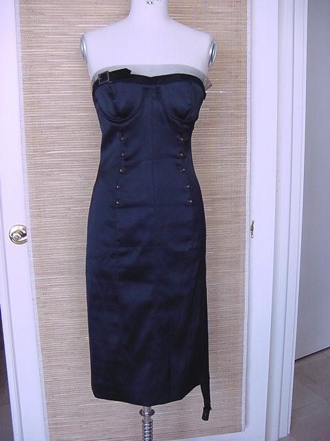 CHRISTIAN DIOR Straples Dress AWESOME dtls sz4 MINT  