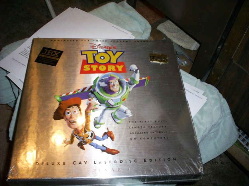 TOY STORY DELUXE CAV LASERDISC BOX SET NTSC WS  NEW   