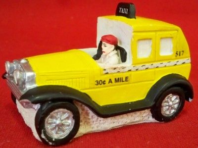 Coca Cola Town Square Coll 1994 Taxi Car Driver 3L GUC  