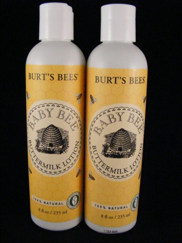 Burts Bees Baby Bee Buttermilk Lotion 100% Natural 8oz 792850716995 