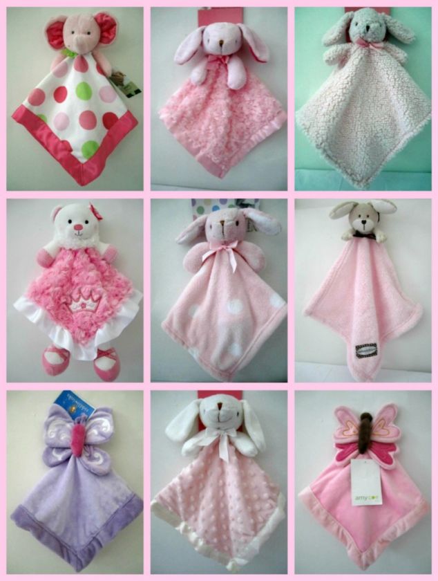   SECURITY BLANKET CARTERS BLANKETS & BEYOND TIDDLIWINKS BABY STARTERS