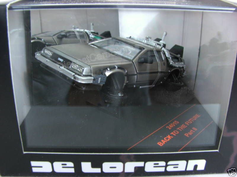 DeLorean Back To The Future II Movie Car 1/43 Diecast  