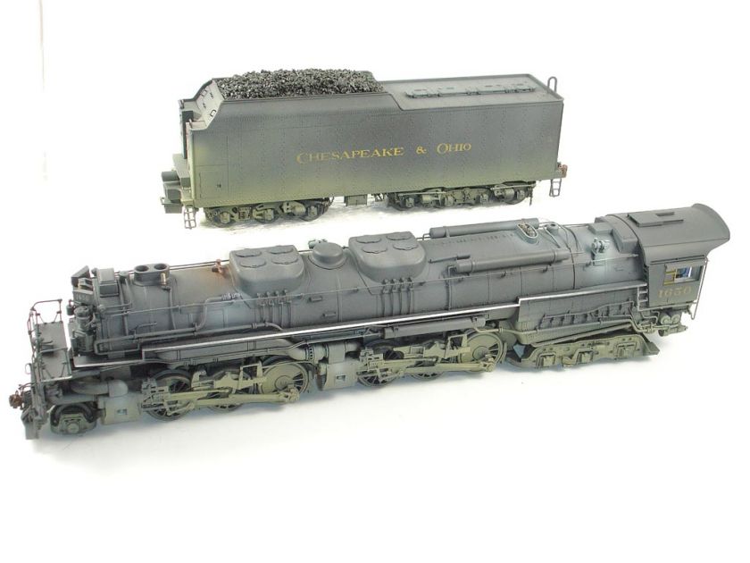   JLC 6 38081 C&O Allegheny WEATHERED TMCC 5.0 #1650 2 6 6 6 NR  