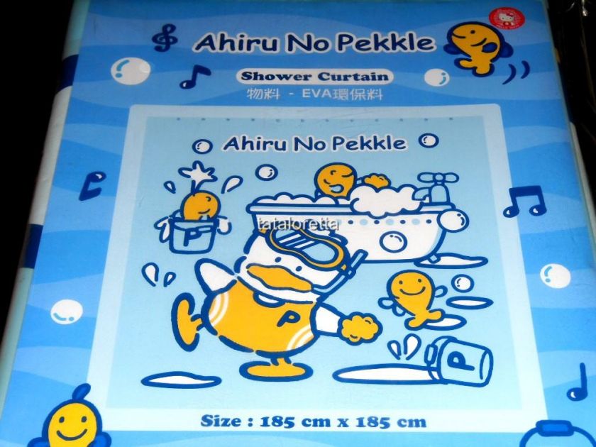 2009 Sanrio Ahiru No Pekkle Shower Curtain  