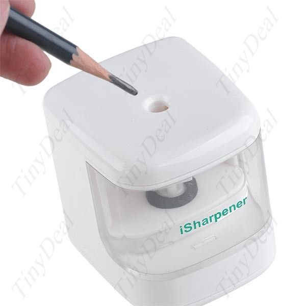 USB/ Battery Powered Pencil Sharpener w LED FUSBPS01  