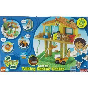 Fisher Price Diegos Talking Rescue Center New MISB  