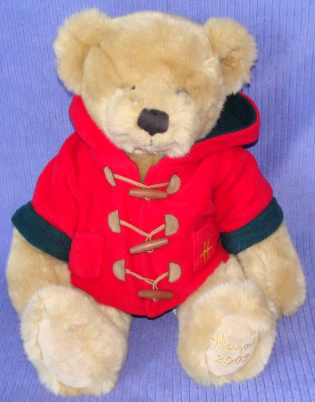 HARRODS 2003 CHRISTMAS BEAR WILLIAM LARGE 20 TALL  