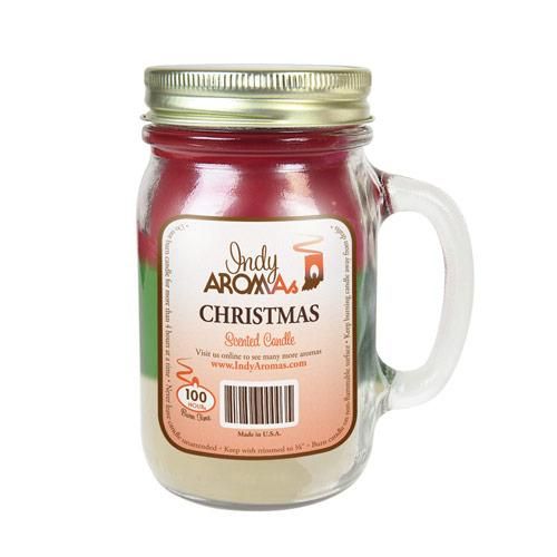 INDY AROMA QUALITY 13oz. MASON JAR CANDLES 100 HOUR BURN   MORE 