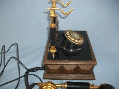   TELEPHONE VINTAGE American Telecommunications ROTARY DIAL TELEPHONE