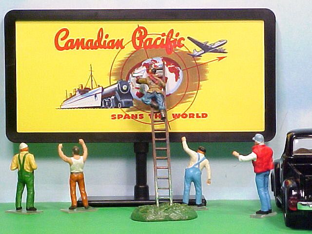 Canadian National Railways Billboard O Train 1/43 car  