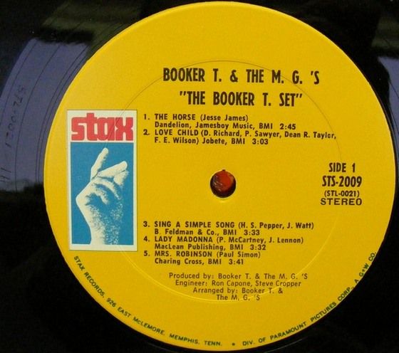 BOOKER T & THE MGS   THE BOOKER T. SET USA NM  