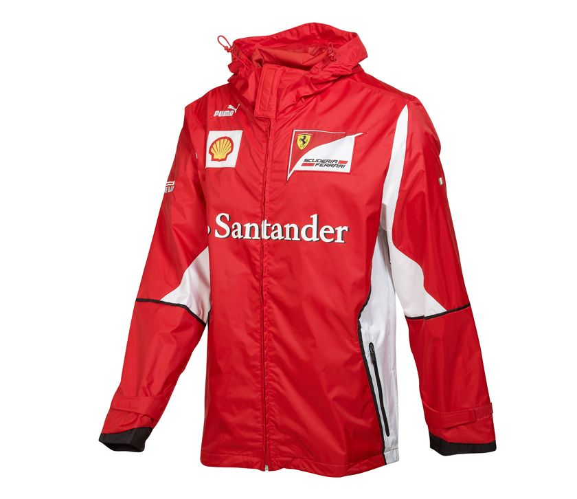 NEW PUMA FERRARI SF MEN’S TEAM JACKET 2012 RED  