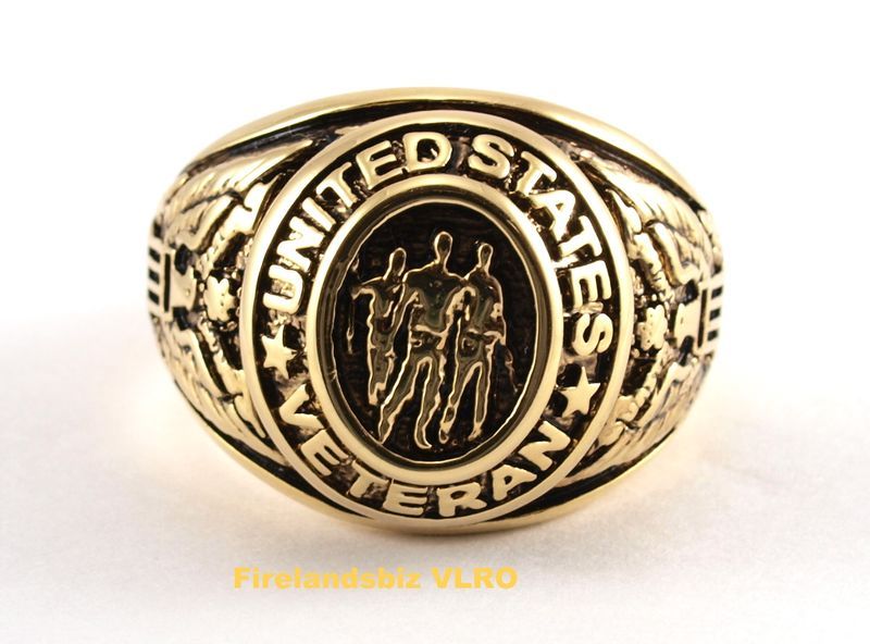 Mens Ring Armed Forces Veterans GPE Size 9 10 11 12 13  