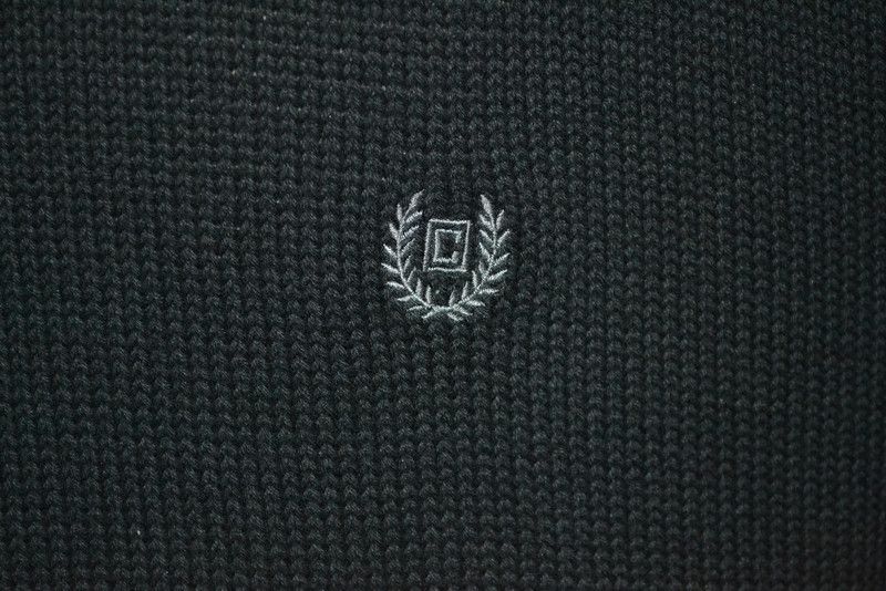 CHAPS BLACK COTTON KNIT CREWNECK SWEATER MENS XL NWT  