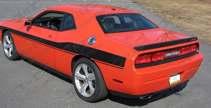 mopar drag pack targa inspired design side stripes for the