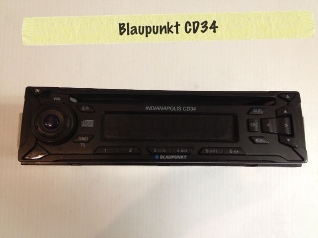 BLAUPUNKT INDIANAPOLIS CD34 AM/FM/CD RECIEVER USED  