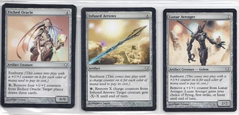   Trading Cards TCG CCG lot Sunburst artifact Suncrusher Prism  