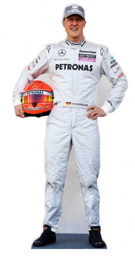 Racing Driver LIFESIZE CARDBOARD CUTOUT STANDEE STANDUP PRIX FORMULA 1 