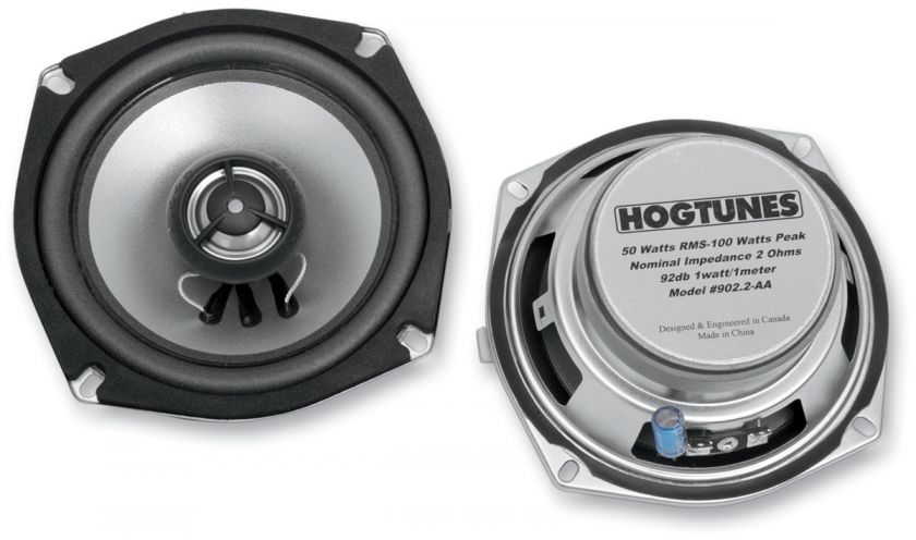 HOG TUNES NEW HYBRID MAGNET REAR SPEAKERS NEW 06 11  