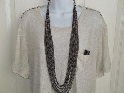 Elizabeth & James Perfect Tee Necklace Medium   T SHIRT ONLY  