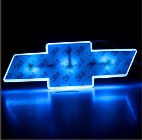 NEW LED Car Decal Logo Light Badge Lamp Emblem Sticker for Chevrolet 