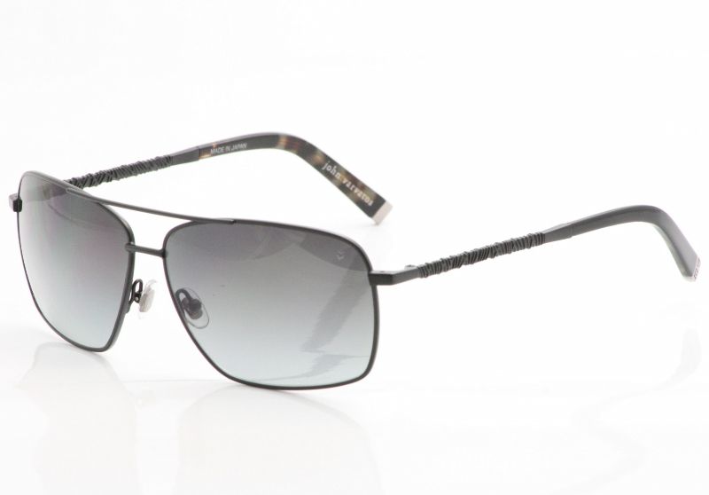 John Varvatos Sunglasses V759 Black Shades  