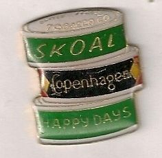 Vintage Skoal Copenhagen Happy Day Tobacco Enamel Pin  