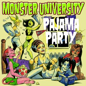 Mike Von Hoffman Halloween CD & Comic ~PAJAMA PARTY~  