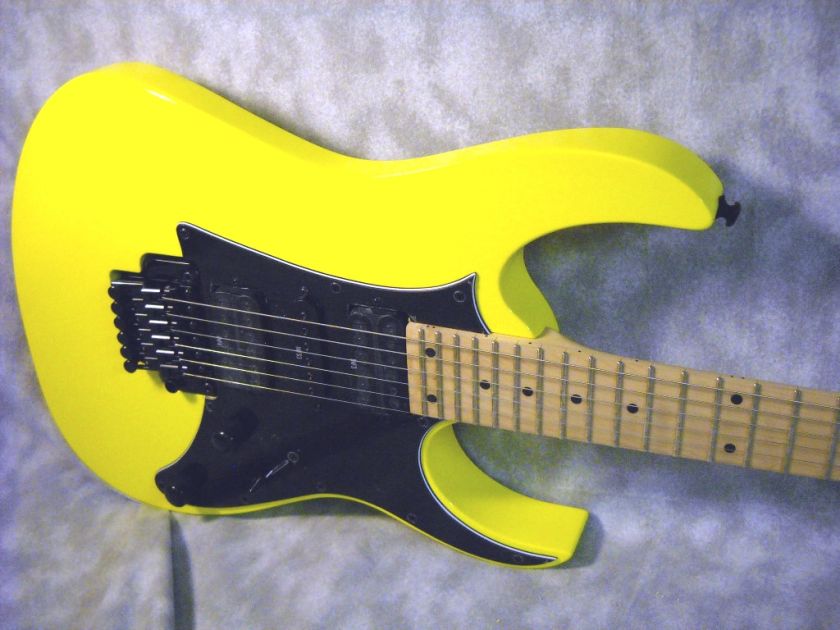 IBANEZ RG350 with HARD CASE Desert Sun Yellow SHREDDER  