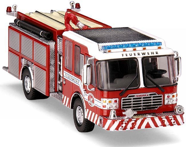   GERMAN INTERSCHUTZ 2000 OFFICIAL SHOW TRUCK FERRARA INFERNO  