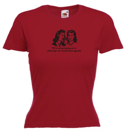 RETRO LADIES FEMINIST FUNNY T SHIRT GIFT PRESENT  