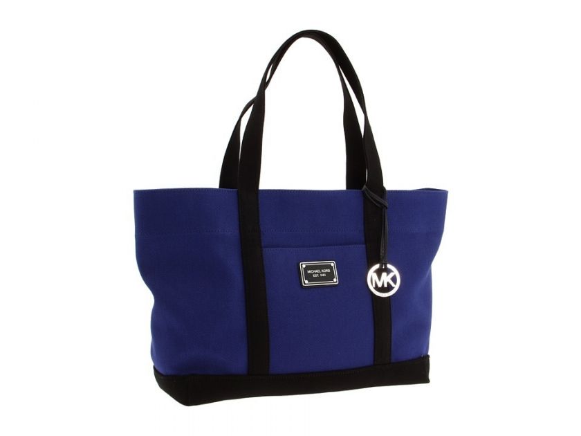 Michael Kors Summer Group E/W Tote Red/Cobalt NWT $158  