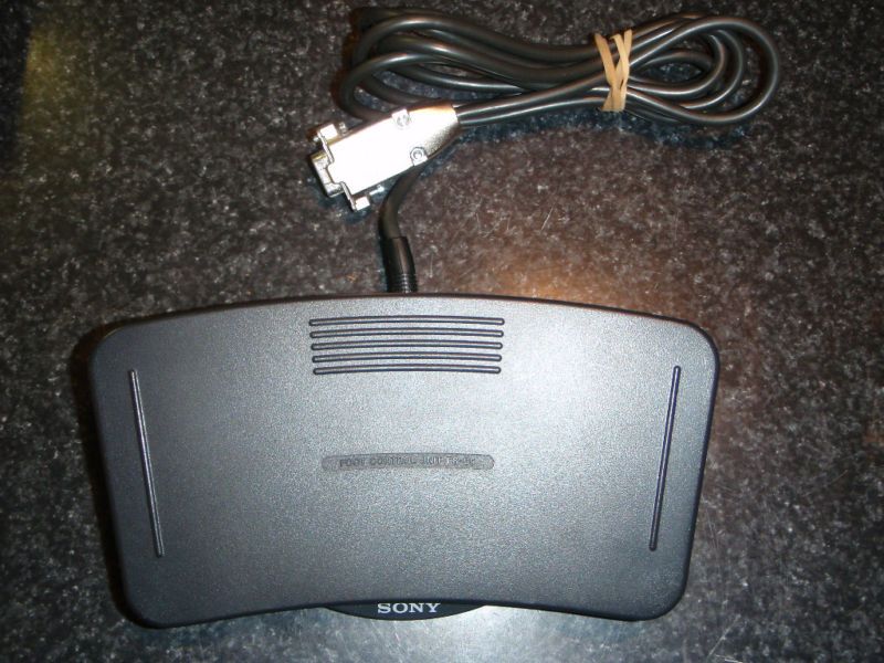 Sony serial foot pedal  