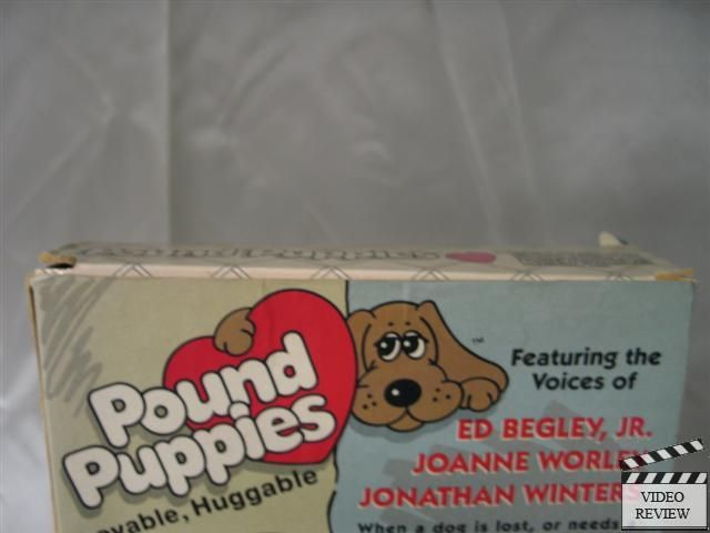 Pound Puppies VHS Ed Begley, Jr., Jonathan Winters  