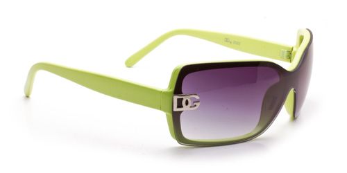 Cute Kids DG Sunglasses Green Childrens Boys Girls Stylish Small 