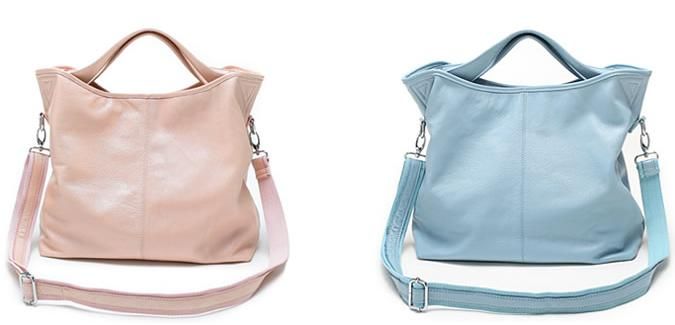 Genuine Leather Purse Shoulder Bag Handbag Tote 10color  