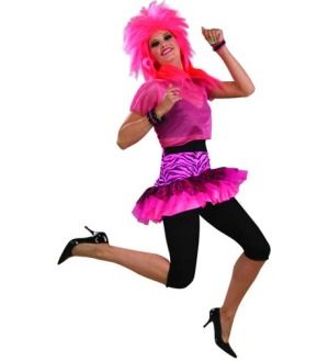 80S Punk Rock   Costume Pop Party Skirt  