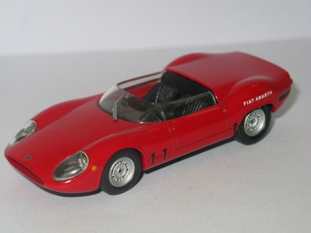 43 Fiat Abarth OT 2000 Sport Spider 1966   red  