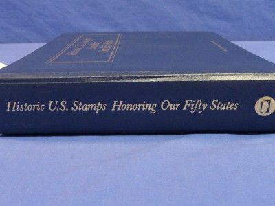 Historic US Stamps Honoring Our 50 States Book T25  